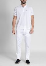 White Polo Piquet Pima Regular Fit