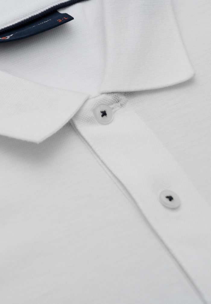 White Polo Piquet Pima Regular Fit - Image 6