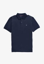 Dark Blue Polo Piquet Pima Regular Fit - Image 2