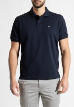 Dark Blue Polo Piquet Pima Regular Fit - Image 4
