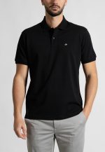 Black Polo Piquet Pima Regular Fit - Image 4