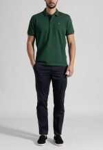 Green Polo Piquet Pima Regular Fit