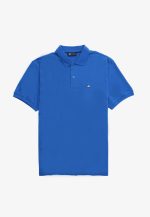 Cobalt Blue Polo Piquet Pima Regular Fit - Image 2