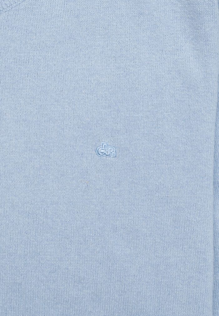 Light blue πλεκτό λαιμόκοψη cashmere touch - Image 4