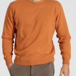 Ginger πλεκτό λαιμόκοψη cashmere touch