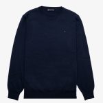 Πλεκτό Λαιμόκοψη από Extra Fine Mαλλί Mερινός