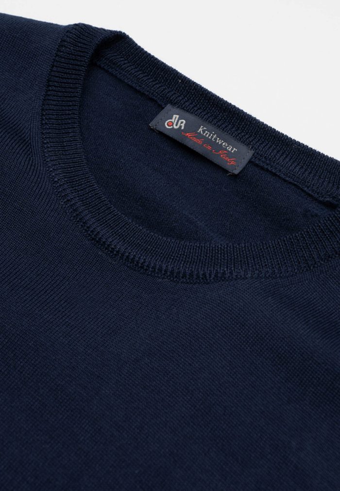 Πλεκτό Λαιμόκοψη από Extra Fine Mαλλί Mερινός - Image 5