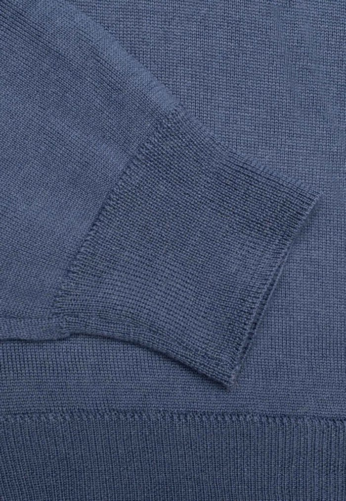 Πλεκτό Λαιμόκοψη από Extra Fine Mαλλί Mερινός - Image 3