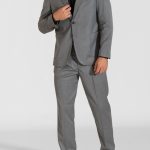 Grey blazer regular line