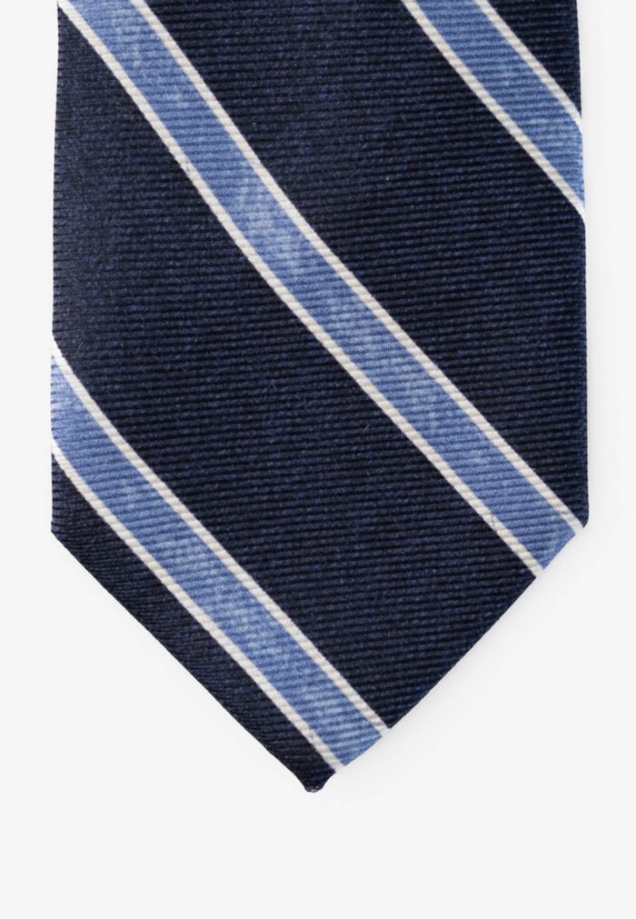 Γραβάτα μεταξωτή ριγέ - Image 4