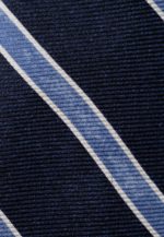 Striped design silk tie - Image 2