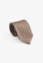 Silk polka-dot tie