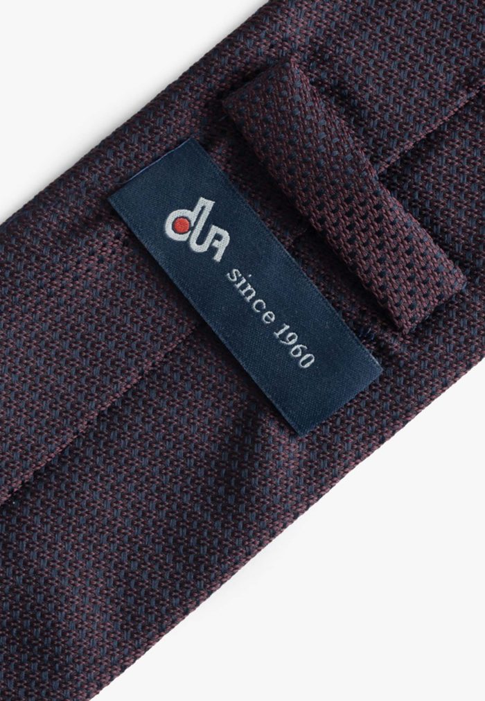 Mπορντό μεταξωτή γραβάτα σχέδιο γάζα - Image 3