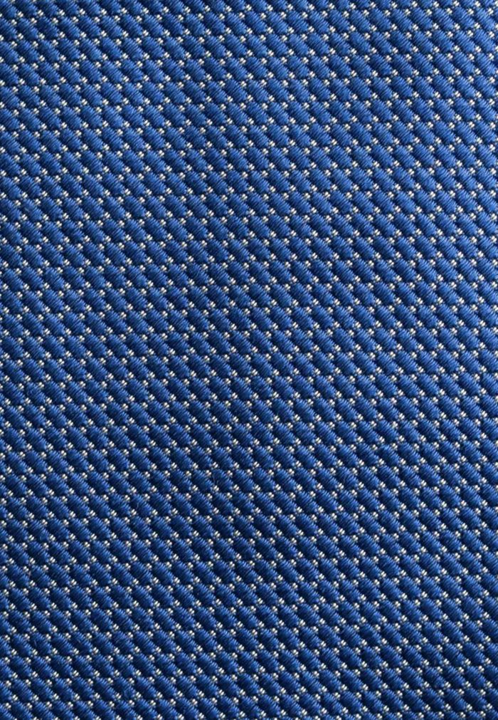 Ραφ-μπλε μεταξωτή πικέ γραβάτα - Image 2