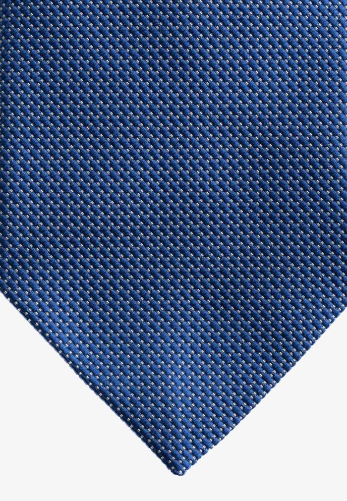 Ραφ-μπλε μεταξωτή πικέ γραβάτα - Image 4
