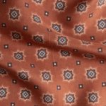 Τερακότα μεταξωτό μαντηλάκι