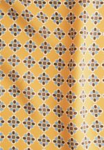 Yellow silk pocket square