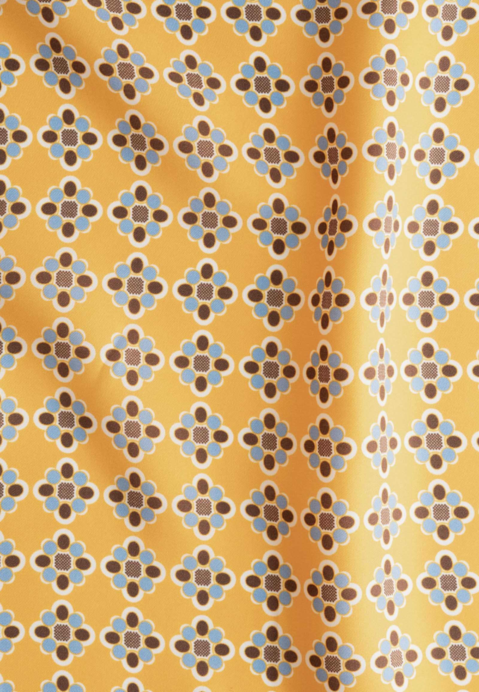 78120040-780240-C Kίτρινο μεταξωτό μαντηλάκι - Image 1