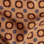 Ώχρα μεταξωτό μαντηλάκι