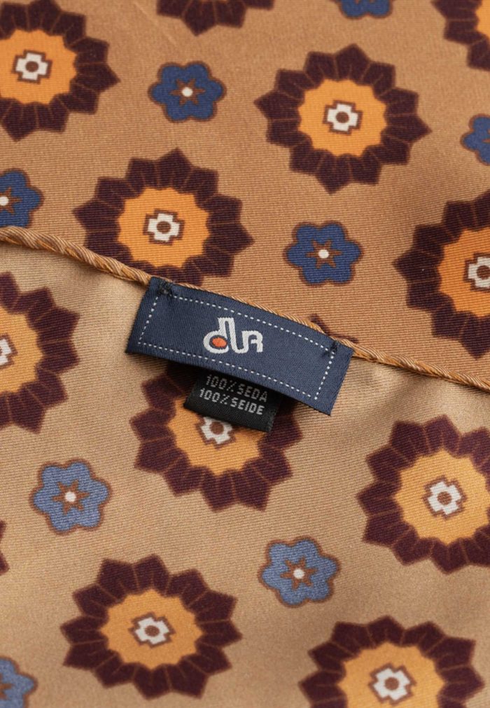 Ώχρα μεταξωτό μαντηλάκι - Image 4