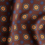 Μπορντό μεταξωτό μαντηλάκι