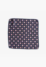 Blue-red silk pocket square - Image 2