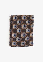 Brown scarf 100% Wool - Image 2