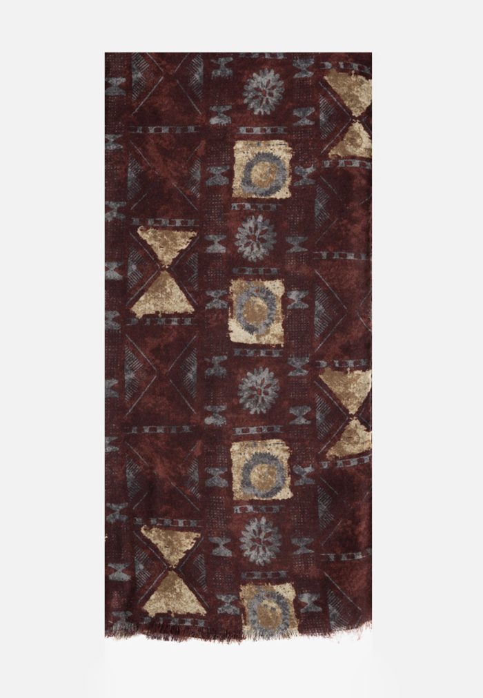 Ethnic-chic κασκόλ 100% μαλλί - Image 2