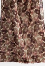 Burgundy scarf 100% Wool