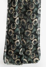 Pine green scarf 100% Wool