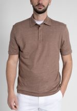 Camel Polo Linen Melange Regular Fit - Image 3