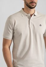 Stone combed cotton polo piquet - Image 3
