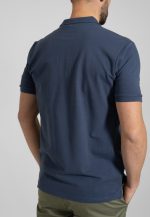 Blue jean combed cotton polo piquet - Image 4