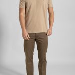 Άμμος Μπλούζα Λαιμόκοψη Combed Βαμβάκι