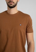 Cinnamon Crew Neck T-shirt Combed Cotton - Image 3