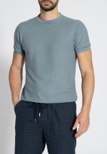 Knitted crew neck top Premium Cotton - Image 2
