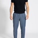 Πλεκτή μπλούζα λαιμόκοψη  Premium Βαμβάκι