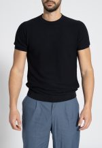 Knitted crew neck top Premium Cotton - Image 2