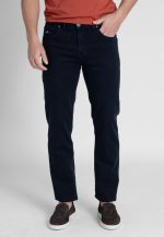 Stretch dark blue jeans slim line - Image 2