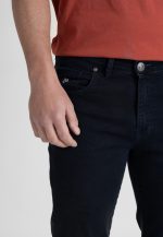 Stretch dark blue jeans slim line - Image 3