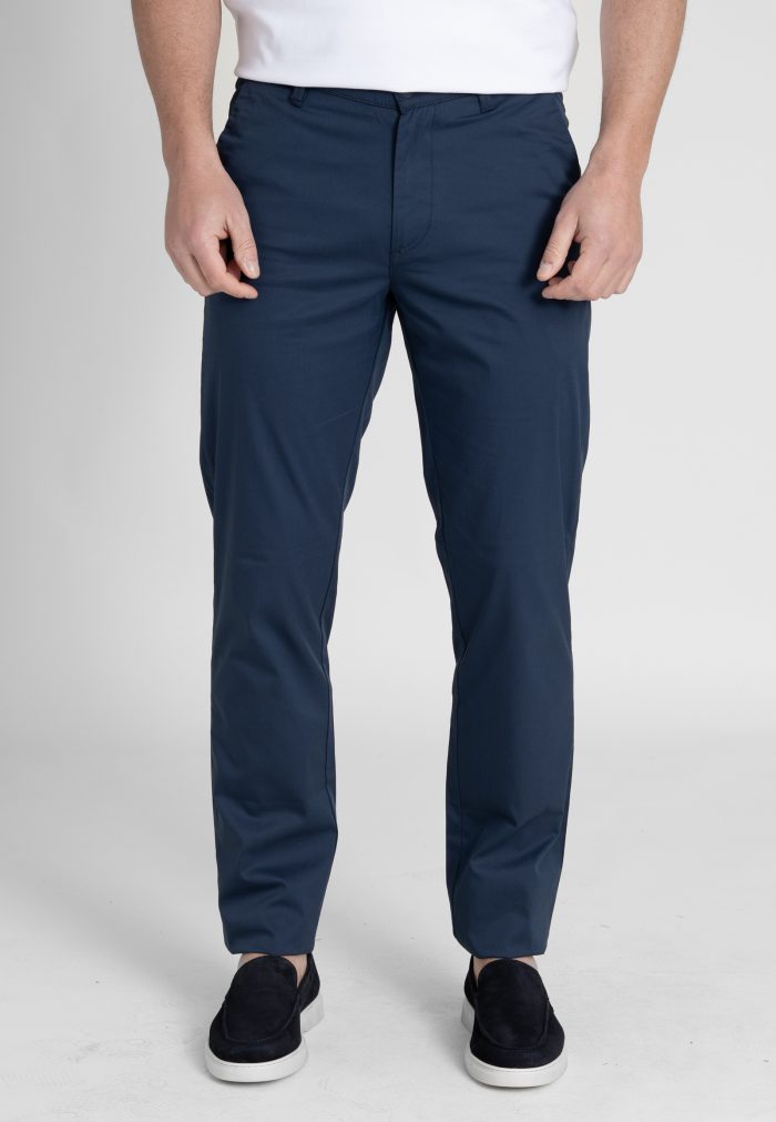 Navy Blue Tech lightweight trousers regular fit - Image 2