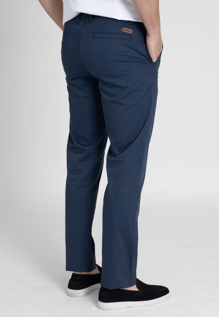 Navy Blue Tech lightweight trousers regular fit - Image 3