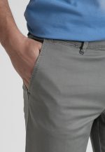 Light Khaki gabardine cotton chinos trousers - Image 3