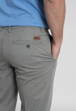 Light Khaki gabardine cotton chinos trousers - Image 5