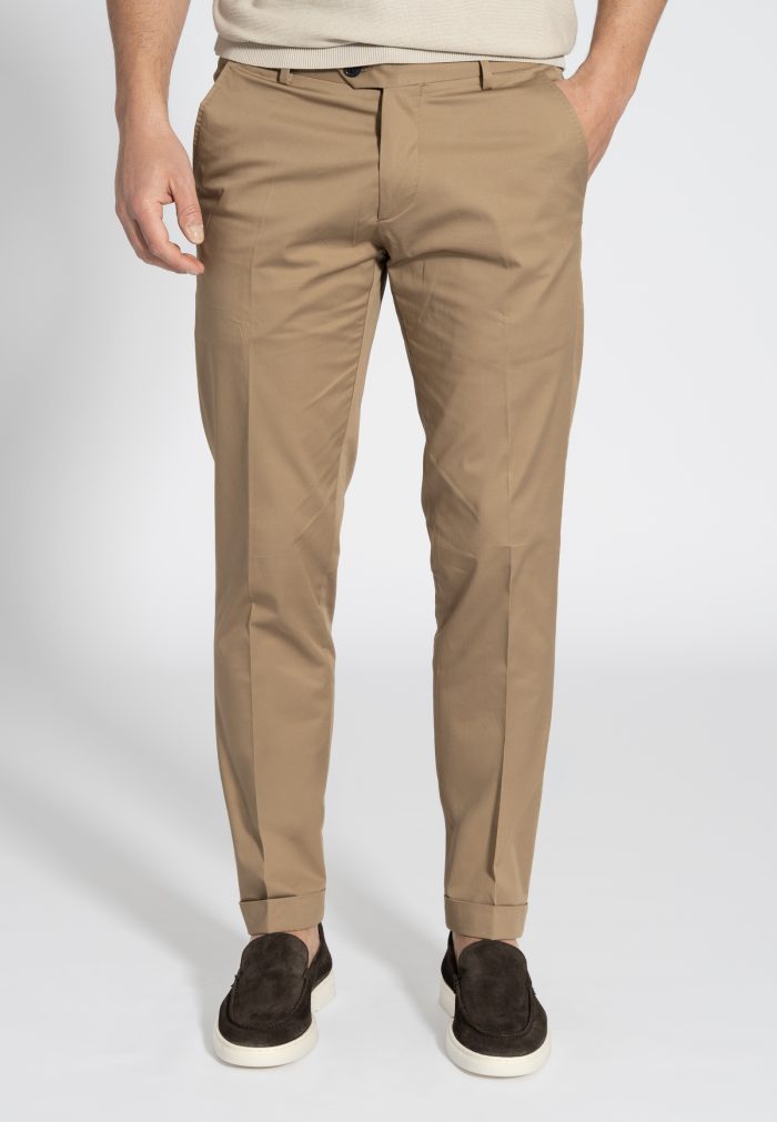 Καμηλό Παντελόνι chino Twill καπαρντίνα Κανονική Γραμμή - Image 2