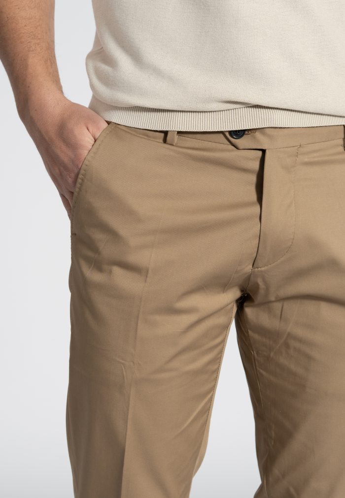 Καμηλό Παντελόνι chino Twill καπαρντίνα Κανονική Γραμμή - Image 4