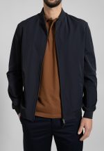 Unlined light water-repellent bomber jacket slim fit - Image 2