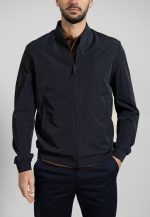 Unlined light water-repellent bomber jacket slim fit - Image 4
