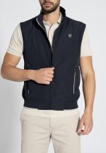 Regular fit sleeveless vest - Image 2