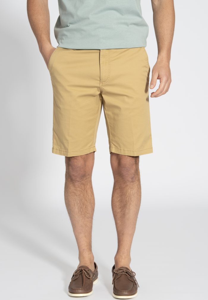 Ochre Gabardine regular fit bermuda - Image 2